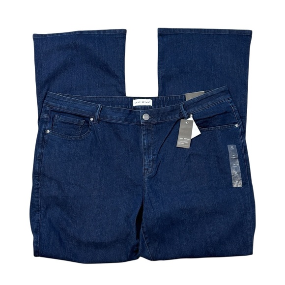 Lane Bryant Denim - Lane‎ Bryan Mid-Rise Essential Denim Jeans - size 24 LONG NWT